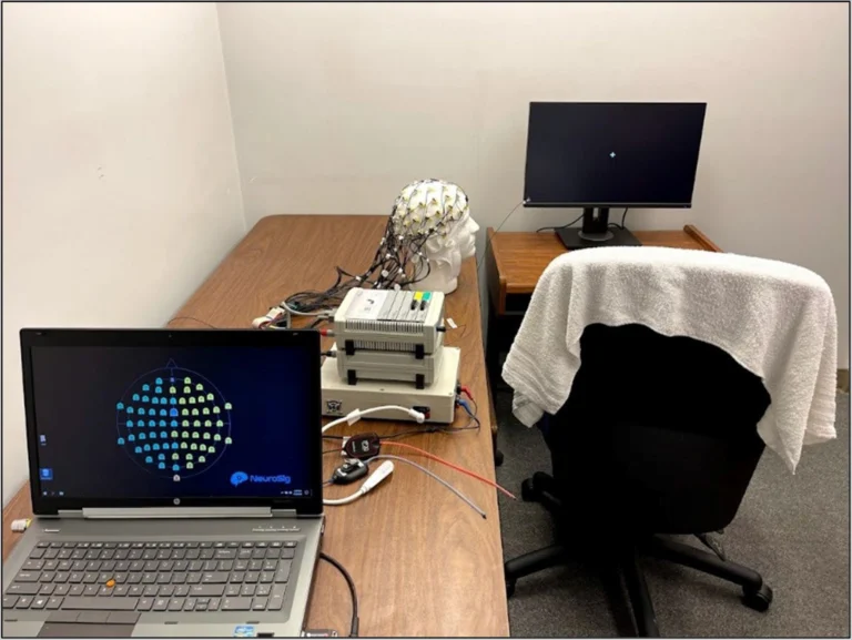 NeuroSig EEG support services study system setup